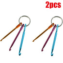 Mixed Aluminum Crochet Hook Knitting Knit Needle Weave Yarn DIY Tool Set