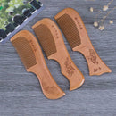 Wooden Anti-static Hair Dressing Comb Head Massager Hair Combs Hair Care