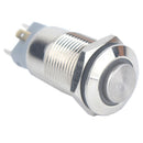 12V Waterproof Metal Indicator Ring Led Sprint Signal Soldering Feet 12mm