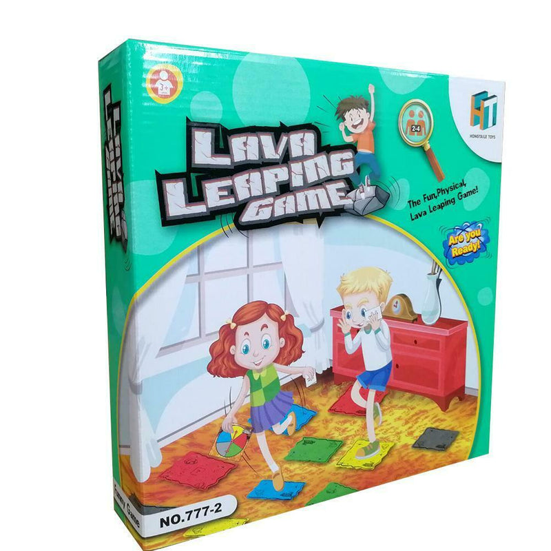 The Floor Is Lava hildren's Rotating Card Game Card Family Board Game