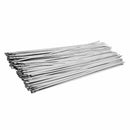 100 Pcs 304 Stainless Steel Exhaust Wrap Coated Metal Locking Cable Zi FBS