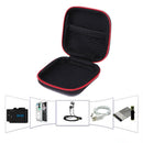 Square EVA Case Headset Bluetooth Earphone Cable Storage Box Case