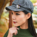 Ethnic Style Jewelry Retro Glass Flower Brooch Diy Personality Temperament
