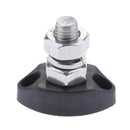 2pk Power Single Stud 8mm - Insulated Terminal Post StainlessSteel Marine Black