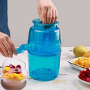 Ice Shaver Ice Machine Snow Cone Machine Portable Manual Hand Crank Ice Crusher