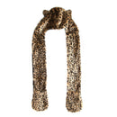 Warm Animal Fluffy Plush Cap Ear Hood Shawl Glove Unisex