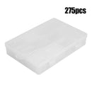 275pcs 2:1 Clear Heat Shrink Tube Electrical Wrap Wire Sleeve Tubing Set A