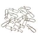 100pcs Nice Fastlock Snap Stainless Steel Fishing Duo-lock Snaps Hooks 2#-6#ã€NM&