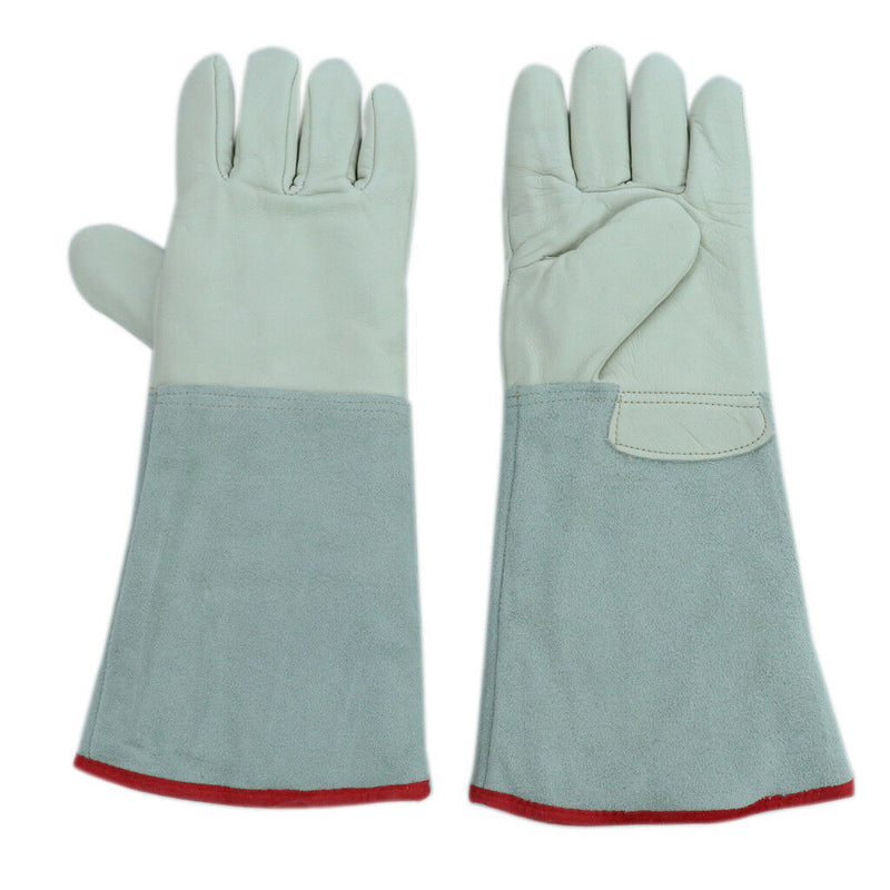 Cryogenic Gloves Liquid Nitrogen Protective Waterproof Lab Cold Storage 40cm