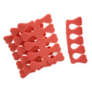 7pcs Colorful Nail Art Finger Toe Soft Foam Separator Manicure Pedicure Too R5G7