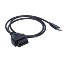 1M OBD2 OBDII 16Pin to USB Charger Adapter Cable Diagnostic Auto Car Scanner