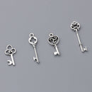 30Pcs Assorted Key Charms DIY Necklace Bracelet Earring for Jewelry Making