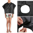 Hairdressing Gown Apron Waterproof Children Adults Hair Cutting Cape