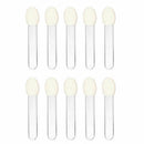 100pcs Sponge + Plastic Single-Head Sponge Eye Shadow Small Brush Makeup Tools