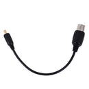 Mcx Male To Iec Female Antenna Pigtail Cable Adapter For Usb Tv Dvb-T Tuner ME