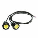 2x 10W Boat Drain Plug White LED Light Lamp 3/4inch NPT For Marine Underwat