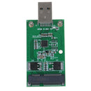 1Pc Mini USB 3.0 to PCIE mSATA External SSD PCBA Conveter Adapter CardJC&j