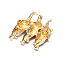 Fashion Three Christmas Cat  Brooch Animal Pin Corsage Elegant Jewelry Gift BX