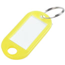 Keychain / Luggage Tag with Label Window, Kit of 6