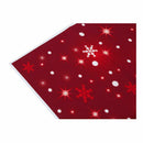 7x5ft Red Christmas Background Wall Christmas Snowflake Backdrop Photograph T1A2