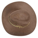 New Cowboy Cap Suede Look Wild West Fancy Cowgirl Unisex Hat Khaki