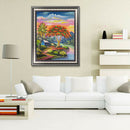 Scenery 5D DIY Full Round Drill Diamond Painting Cross Stitch Art (B849)