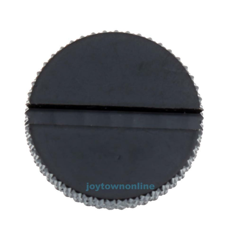 Black G1/4 Thread Low Profile Plug for PC Water Cooling Radiator Reservoir