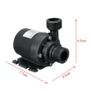Submersible Pump(800L/H, 19W), Ultra Quiet Water Pump with High Lift, Fountain