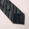New Classic Striped Black White JACQUARD WOVEN Silk Men's Tie Necktie #gib