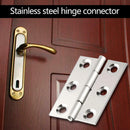 20pcs 6 Holes Stainless Steel Hinges Connectors for Window Small Cabinet
