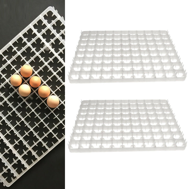 2Pcs 88-Chicken Eggs Tray For Egg Incubator