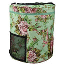 Cylinder Woolen Yarn Storage Bag Portable Home Crochet Hooks Thread Yarn St G6H5