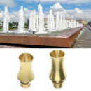 Pack of 4 Cascade Cedar Display Fountain Nozzle Brass Water Spray Sprinkler for