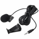 Black Car DVD Radio Audio Mini External Stereo Microphone 3.5mm Jack Plug Mic