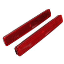 2Pcs Rear Bumper Reflector Tail Light Bars Brake Parking Warning For- /Volk