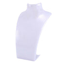 2 Packs Necklace Bust Display Holder - Jewelry Rack Neck Pendant Organizer Stand