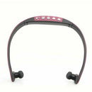 Wireless Headphones Sport MP3 Player FM TF Card - Pink