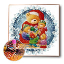 Full Drill Diamond Painting Xmas Animal Embroidery Rhinestone Art (JH065)