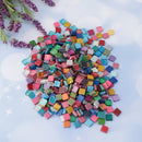 450g Square Glitter Vitreous Glass Mosaic Tiles Home Decors and Craft Supply