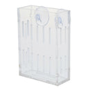 Home Aquarium Clear Acrylic Rectangle 6x2.5x8.5 cm Container Plant Cup Planter