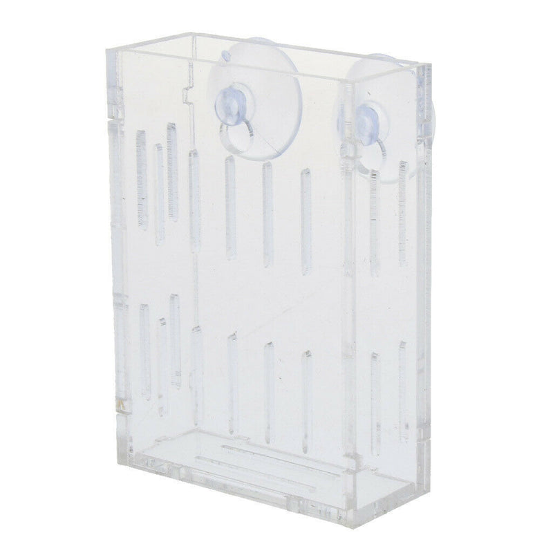 Home Aquarium Clear Acrylic Rectangle 6x2.5x8.5 cm Container Plant Cup Planter
