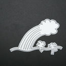Cutting Die Decor Carbon Steel Rainbow Cloud Shape Craft Embossing