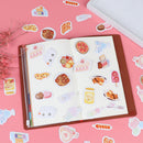 46pcs/box Delicious Food DIY Diary Stickers Paper Labels Gifts Packaging Dec_3C