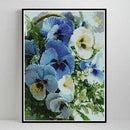 Diamond Painting Sale Flowers Rhinestones Pictures Diamonds Cross Stitch Di Y2Z8