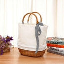Bag Waterproof Women Rattan Clutch Handbag Summer Beach Wicker Bag For Wome
