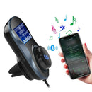 BC30 Car Bluetooth Hands-free MP3 Player TF Car FM Transmitter Dual USB Cha G2B7