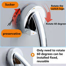 Bath Shower Grip Handle Tub Bathroom Suction Cup Grab Bar Safety Rail Vacuum Hot
