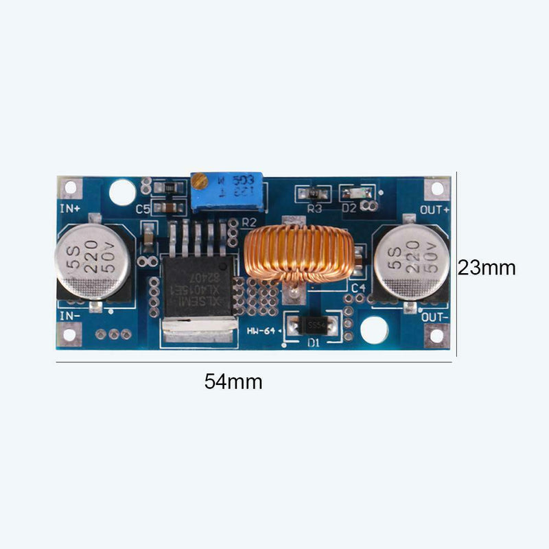 DC-DC XL4015 4-38V to 1.25-36V Step Down Adjustable Power Supply Module