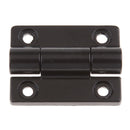 2pcs - Adjustable  Position Control Hinge (Sold As A Pair) Black