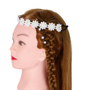 Daisy Hairband Headband Wedding Festival Elastic Flower Floral Hair Garland